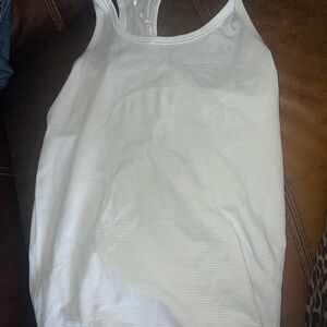Lululemon Athletica White Tank Top